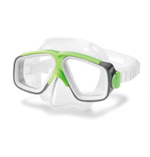 Маска для плавания 55975 от 8ми лет Зелёный