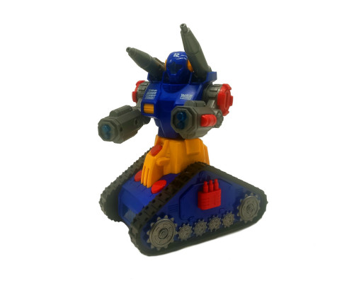 Іграшковий робот-трансформер ZR152 16*11*18,5 см  Синьо-жовтий