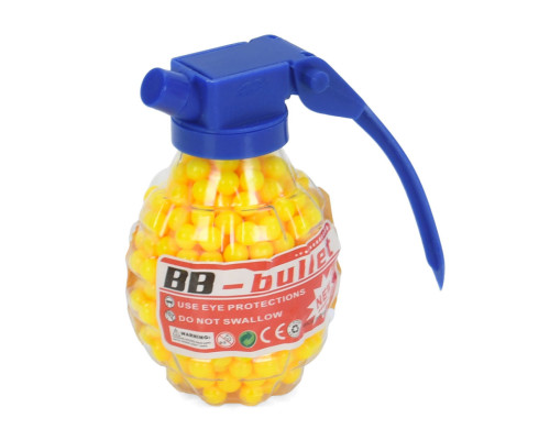 Кульки (пульки) для дитячої зброї "Граната" BB-5(Yellow) 500 шт