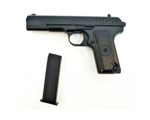 Игрушечный пистолет пистолет "Копия ТТ" Galaxy G33 Металл, черный