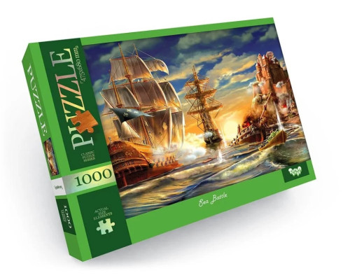 Пазл "Sea Battle" Danko Toys C1000-12-08, 1000 ел.