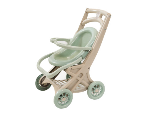 Коляска для ляльок з шезлонгом 0122/01eco бірюзовий