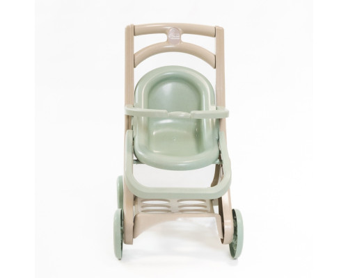 Коляска для ляльок з шезлонгом 0122/01eco бірюзовий