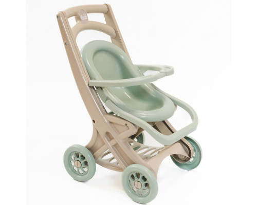 Коляска для ляльок з шезлонгом 0122/01eco бірюзовий