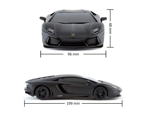 Автомобіль на радіоуправлінні LAMBORGHINI AVENTADOR LP 700-4 KS DRIVE 124GLBB світяться фари