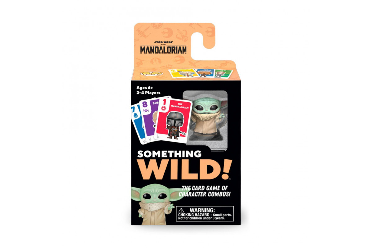 Карткова гра "Мандалорець Грогу" Something Wild Funko 64175 з фігуркою Карткова гра "Мандалорець Грогу" Something Wild Funko 64175 з фігуркою