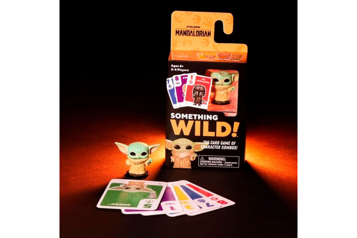 Карткова гра "Мандалорець Грогу" Something Wild Funko 64175 з фігуркою Карткова гра "Мандалорець Грогу" Something Wild Funko 64175 з фігуркою