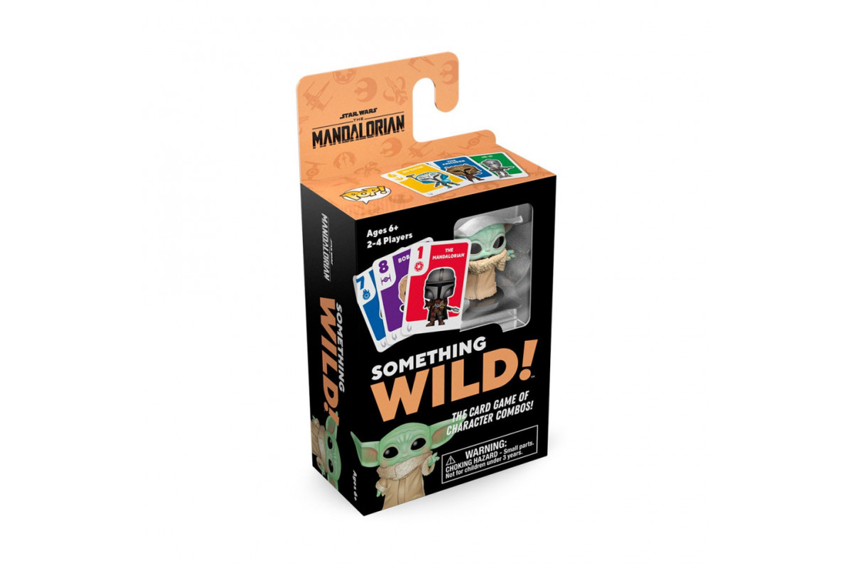 Карткова гра "Мандалорець Грогу" Something Wild Funko 64175 з фігуркою Карткова гра "Мандалорець Грогу" Something Wild Funko 64175 з фігуркою