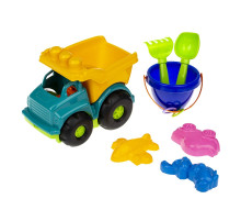 Детская игрушка самосвал "Тотошка" 0183 с набором для песочницы Желтый