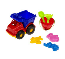 Детская игрушка самосвал "Тотошка" 0183 с набором для песочницы Темно-синий