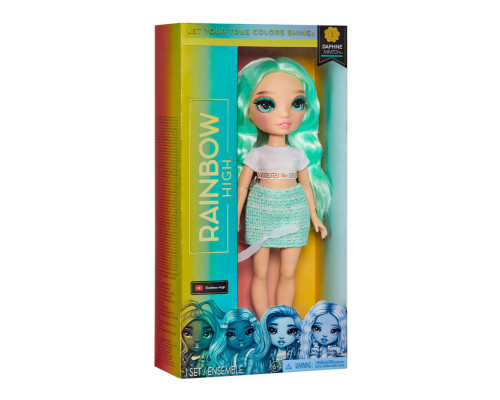 Дитяча ігрова лялька М'ята Rainbow High 987963 серії "ОРР" з аксесуарами