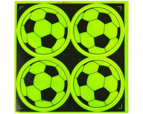 Наклейка світловідбиваюча "М'яч" 128-CIT 4 штуки