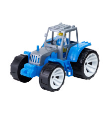 Дитяча іграшка "Трактор BAMS 0" 007/6BMS(Blue) кольорова кабіна, 28х20х23 см