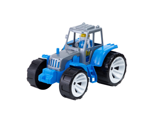 Дитяча іграшка "Трактор BAMS 0" 007/6BMS(Blue) кольорова кабіна, 28х20х23 см