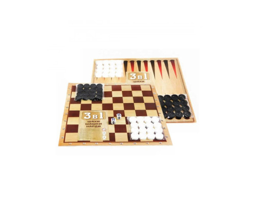 Настільна гра "Шахмати" MToys S0011 3 в 1