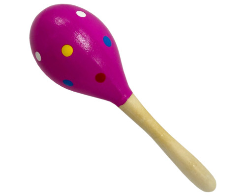 Деревянная игрушка Маракас MD 2193-6 размер 19,5 см