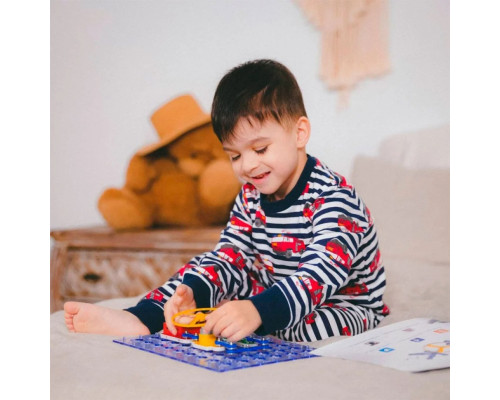 Електронний конструктор "201 СХЕМА" DOKA D70706 звук та світло