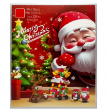 Дитячий констуктор адвент-календар "Merry Christmas" 1010B