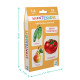 Детский набор учебных карточек Монтессори "Овощи и фрукты" 301232, 32 изображения