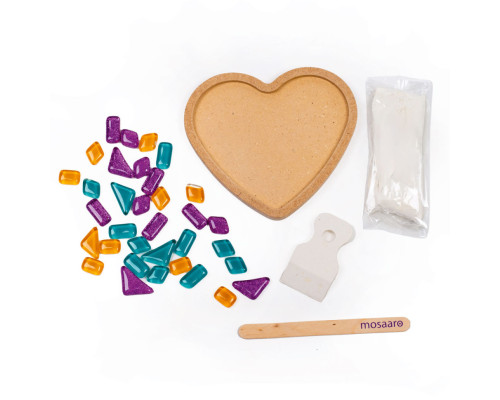 Детский набор для творчества хрустальная мозаика "Сердце" MA1007