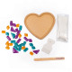 Детский набор для творчества хрустальная мозаика "Сердце" MA1007