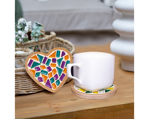 Детский набор для творчества хрустальная мозаика "Сердце" MA1007