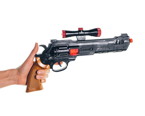 Іграшковий автомат-тріскачка 725 з прицілом