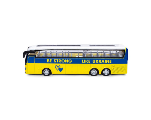 Детская коллекционная модель "Автобус экскурсионный Украина" TechnoDrive 250419CG