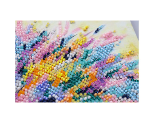 Набір-міді для вишивання бісером "Їжачок" AMB-101 20х20 см