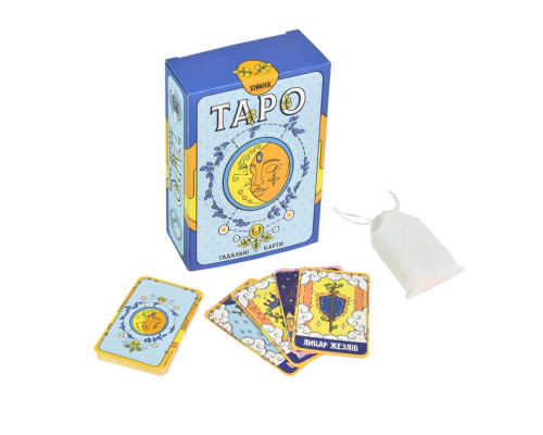 Гадальні карти Таро 30622 картка з посиланням на інструкцію 78 штук