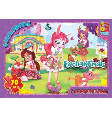 Дитячий пазл "Enchantimals" EA213 плакат 70 елементів