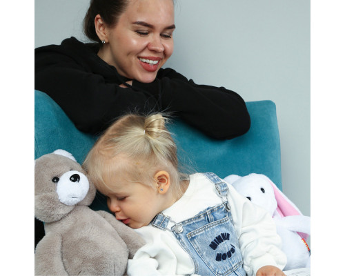 Іграшка м'яконабивна пухнастий Ведмедик МС 080501-11 35 см