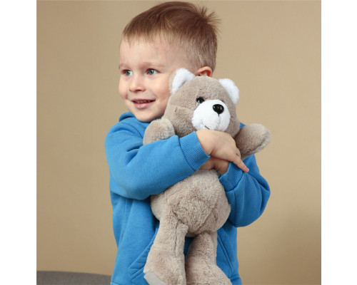 Іграшка м'яконабивна пухнастий Ведмедик МС 080501-11 35 см