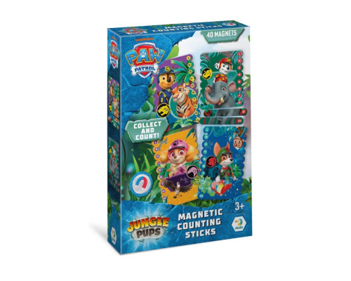 Магнітні палички для рахування "Джунглі" 200654, 40 магнітних елементів