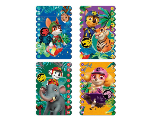 Магнітні палички для рахування "Джунглі" 200654, 40 магнітних елементів