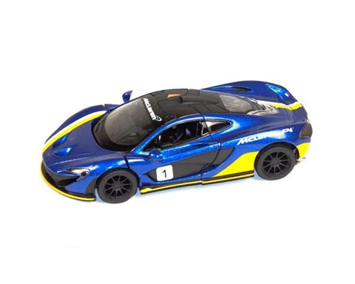 Колекційна машинка "MсLaren P1" KT5393FW(Blue) масштаб 1:36