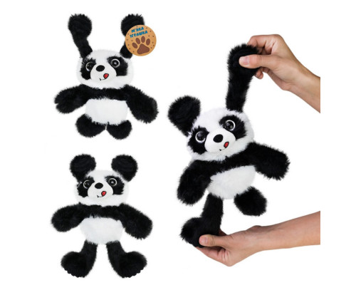 Дитяча м'яка іграшка-потягушка "Панда" MJ2405 розмір 30 см