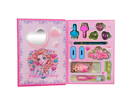 Дитячий набір косметики IG3172 лак для нігтів, аксесуари для волосся