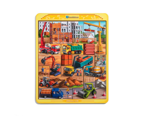 Деревянный тетрис большой "Строительная площадка" (ПСД127) PSD127