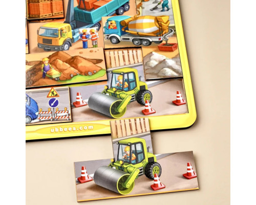 Деревянный тетрис большой "Строительная площадка" (ПСД127) PSD127