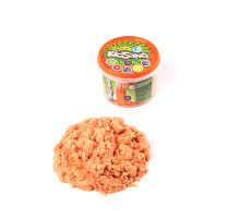 Набір креативної творчості "Кінетичний пісок "KidSand" KS-01-06, 400 гр Помаранчевий