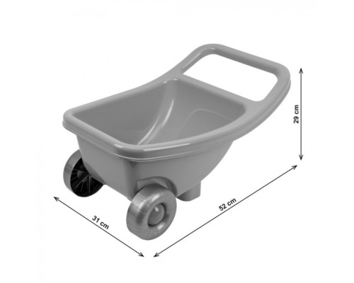Дитяча іграшка "Тачка двоколісна" 4258TXK(Blue) пластик, блакитний