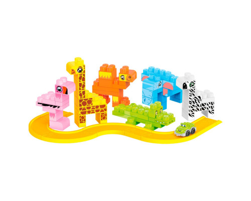 Дитячий конструктор "Сафарі" 9383TXK 97 елементів та 62 наліпки
