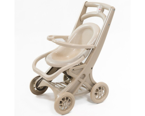 Коляска для кукол с шезлонгом 0122/02eco бежевый