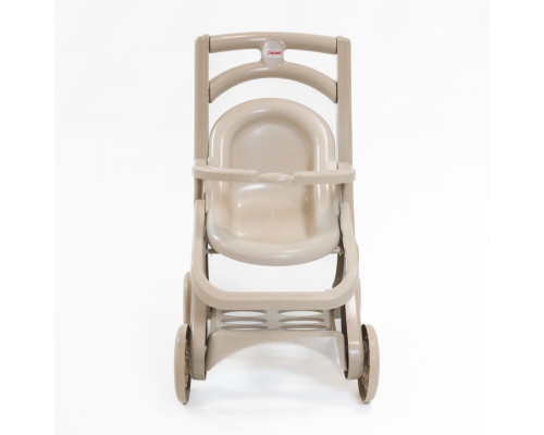 Коляска для кукол с шезлонгом 0122/02eco бежевый