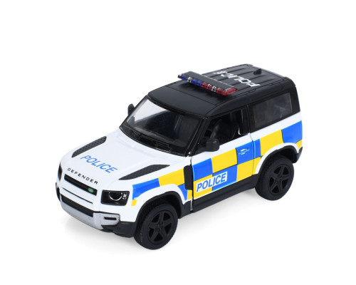 Машинка інерційна Джип Land Rover Defender 90 KT5428WP відчиняються двері, 1:36