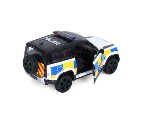 Машинка інерційна Джип Land Rover Defender 90 KT5428WP відчиняються двері, 1:36