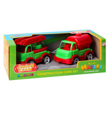 Игровой набор Пожарная машина и водовоз "Mini Matiki" 002/16BMS(Green) подвижные элементы