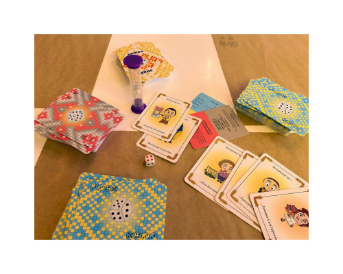 Настільна гра для компанії "Вечорниці" 8878-VCHR Укр