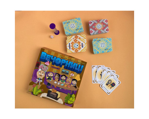 Настільна гра для компанії "Вечорниці" 8878-VCHR Укр